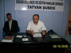 Tatvan’da “İnsanlığın Umudu İslam” Semineri