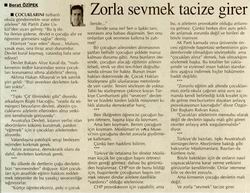 Zorla Sevmek Tacize Girer