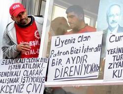 İşçiler CHP İl Binasını İşgal Ettiler