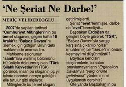 ‘Ne Şeriat Ne Darbe!