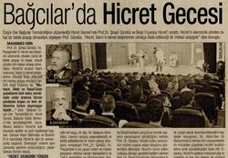 Bağcılarda Hicret Gecesi