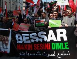 Suriye Yönetimi İstanbul’da Protesto Edildi!