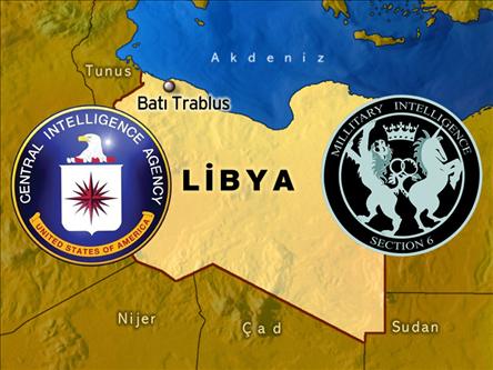 CIA ve MI6 Libyada...