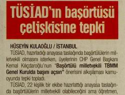 TÜSİADın Başörtüsü Çelişkisine Tepki