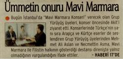 Ümmetin Onuru Mavi Marmara