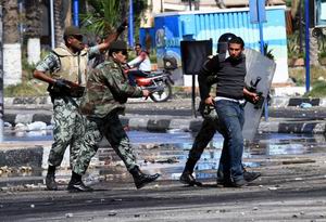 Port Said’te Gösteriler Sürüyor