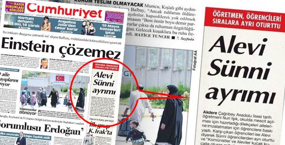 Cumhuriyet Gazetesinden Klasik İftira Haber