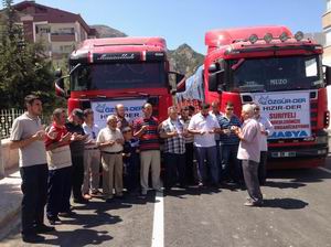 Amasya’dan Suriye Halkına Bayram Hediyesi