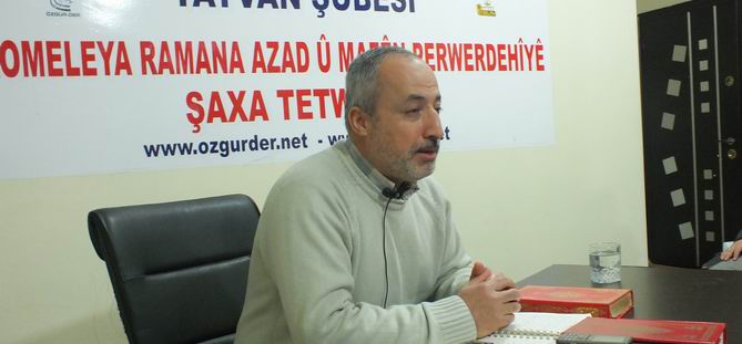 Tatvan Özgür-Der’de "Kur’an’da Allah" Semineri