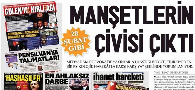 Yeni Asya'dan Düşündürücü Manşet