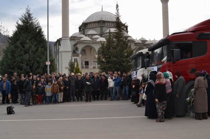 Amasya ve Tokat’tan Mazlum Suriye Halkına Destek