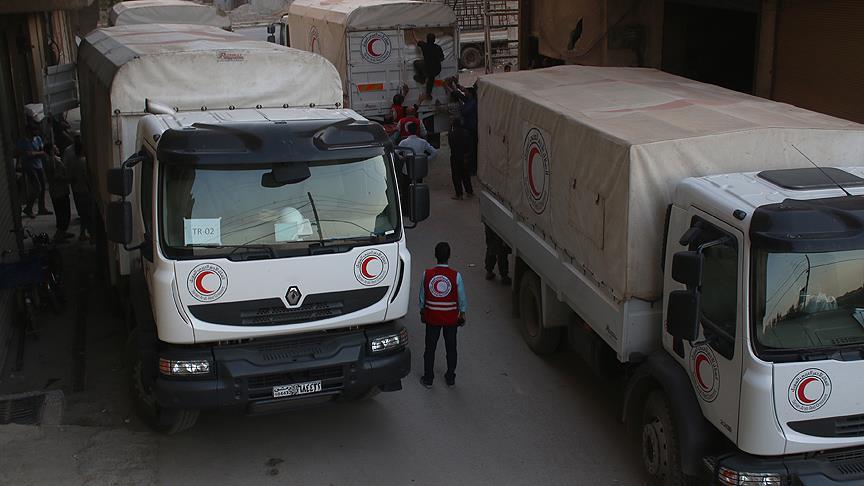 Suriye'de Göstermelik İnsani Yardım