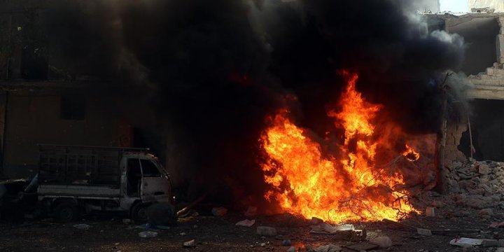 Esed’den Halep'e Varil Bombalı Saldırı: 15 Ölü