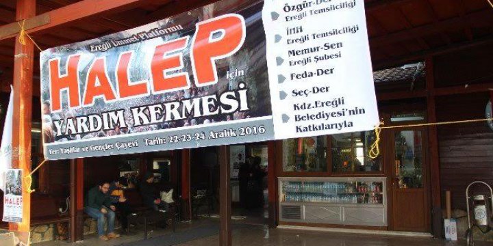 Kdz. Ereğli’den Halep’e Kardeşlik Eli…