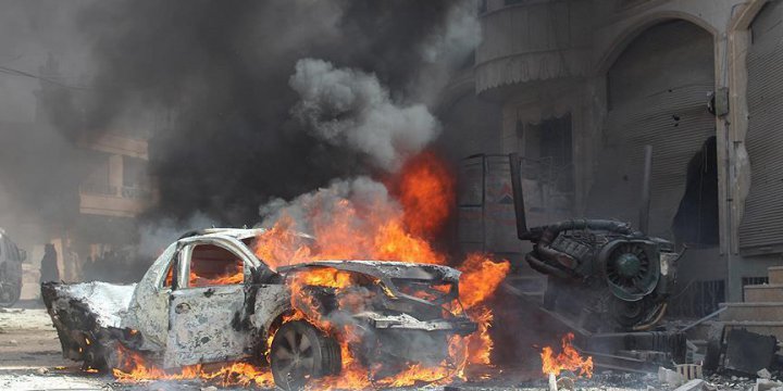 El Bab'da ÖSO Alanına Bombalı Saldırı: 12 Ölü, 30 Yaralı