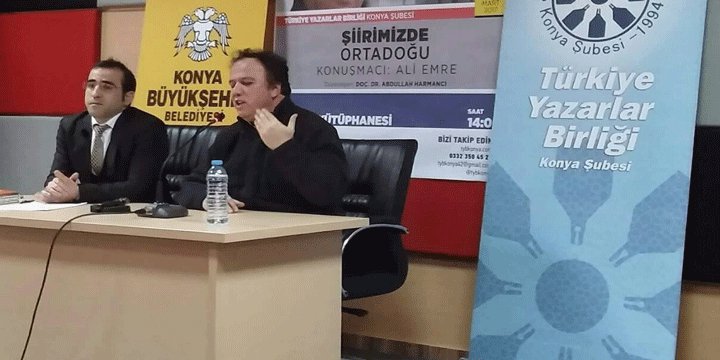 Konya’da “Şiirimizde Ortadoğu” Konuşuldu