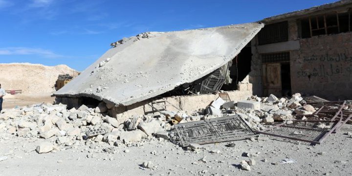 Han Şeyhun 4 Gün Sonra Yeniden Bombalandı