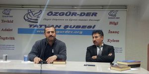 Tatvan Özgür-Der’de “Şeyh Said” Konuşuldu