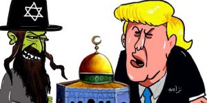 Trump’ın Kudüs Kararının Karikatürlere Yansıması