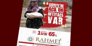 Rahmet-Der’den Suriyeli Kardeşlerimiz İçin Un Kampanyası