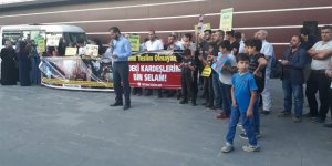 İdlib’e Yönelik İşgal Girişimi Tatvan'da Protesto Edildi