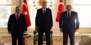 Cumhurbaşkanı Erdoğan, Libya Yüksek Devlet Konseyi Başkanı Mişri'yi kabul etti