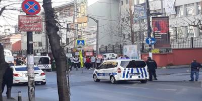 Hukuksuzluğu protestoya polis müdahalesi