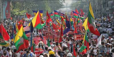 Myanmar'da darbe karşıtı protestolar ve genel grev devam ediyor