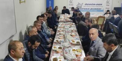 Bitlis sivil toplum kuruluşları iftarda buluştu