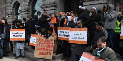 İsveç'te Kur'an-ı Kerim yakma provokasyonu protesto edildi