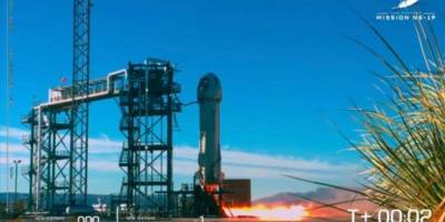 ABD'nin Texas eyaletinden fırlatılan Blue Origin'e ait uzay aracı başarısız oldu