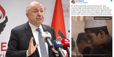 Ümit Özdağ hem ırkçılığını hem de İslam düşmanlığını tam gaz sürdürüyor