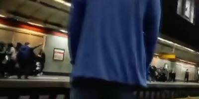 Tahran Metrosu’nda silah sesleri