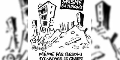 Charlie Hebdo'nun iğrenç deprem karikatürüne tepkiler devam ediyor