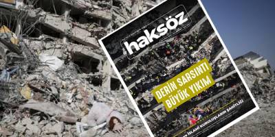 Haksöz dergisinden deprem özel sayısı