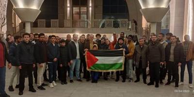 İzmir’de Uluslararası Öğrencilerden Mescid-i Aksa’ya siyonist saldırıya protesto