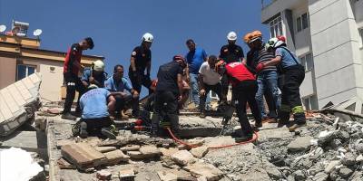 Gaziantep'te enkaz altında kalan operatör hayatını kaybetti