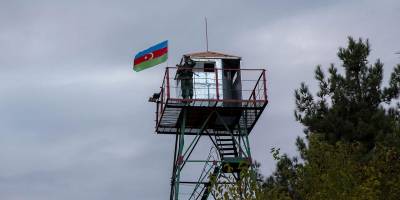 Karabağ’daki Rus askerlerinin boşalttığı noktalarda Azerbaycan polisi görevde