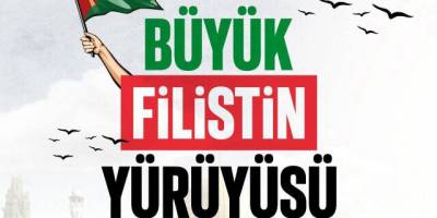 Milli İrade Platformu'ndan Büyük Filistin Yürüyüşü çağrısı