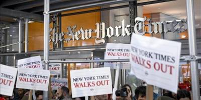 Washington Post gazetesi çalışanları 1970'lerden bu yana ilk defa grev yaptı