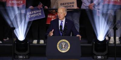 Joe Biden'ın konuşması Filistin protestosuyla kesildi