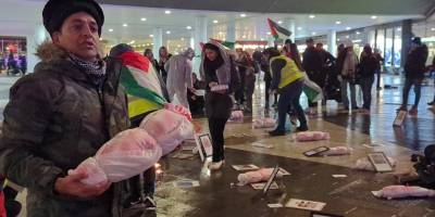 İsveç'te, Filistin'de öldürülen çocuklar için gösteri düzenlendi