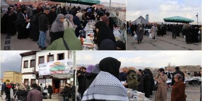 Ankara'da Filistin yararına hayır çarşısı ve kermes açıldı