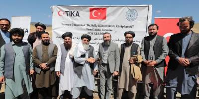 TİKA'dan Afganistan'a Kütüphane!