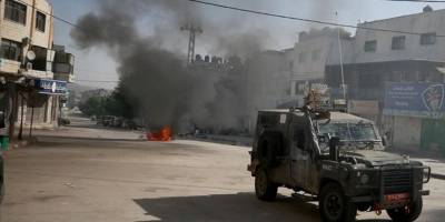 İşgalci İsrail Nablus'a baskın düzenledi