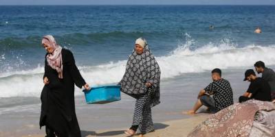 Gazze'de binlerce aile, kirli deniz suyuna muhtaç bırakılıyor