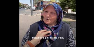 "Suriyelilerin kimseye bir zararı yok..."