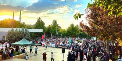 Diyarbakır İslami STK'lardan "Gazze İçin Yürüyoruz" etkinliği