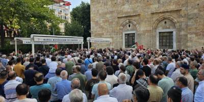 Bursa’da şehit Heniyye suikastı protesto edildi