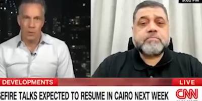 Usame Hamdan, İsrail'in katliamlarını meşrulaştıran CNN muhabirine haddini bildirdi!